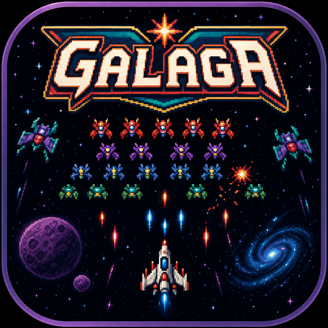 Galaga Defender appikon